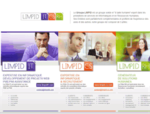 Tablet Screenshot of groupe-limpid.com